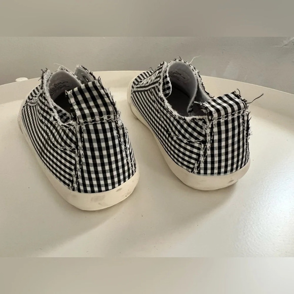 Unisex-Child checkered sneakers size 10 - Picture 4 of 5
